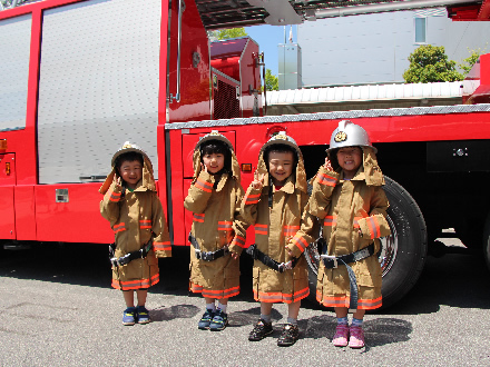 5月17日　消防署見学